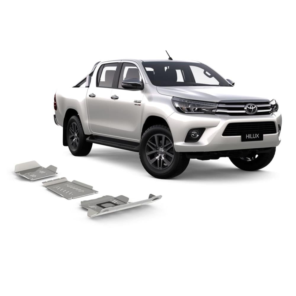 Toyota Hilux Aluminum Skid Plate (2016–2024)