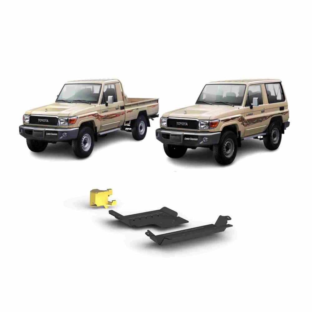 MBI — صاجة حماية تويوتا شاص حديد Skid plate