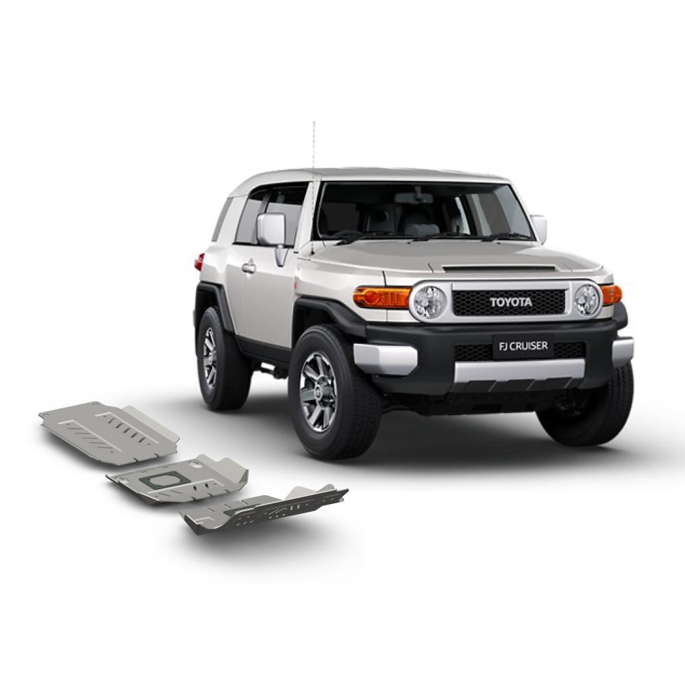 MBI — صاجة حماية اف جى كروزر FJ المنيوم Skid plate