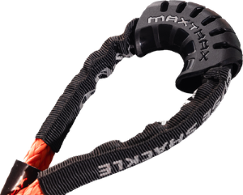 MAXTRAX SHACKLE SHIELD BLACK SINGLE