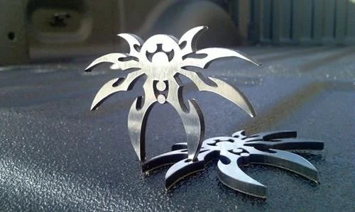 [PSC95-65-020] Poison Spyder Chrome Spyder Emblem - 95-65-020