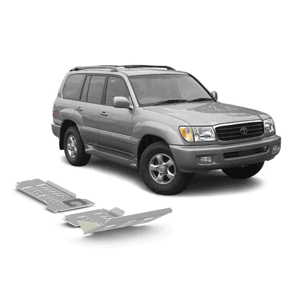 Toyota Land Cruiser LC100 Aluminum Skid Plate