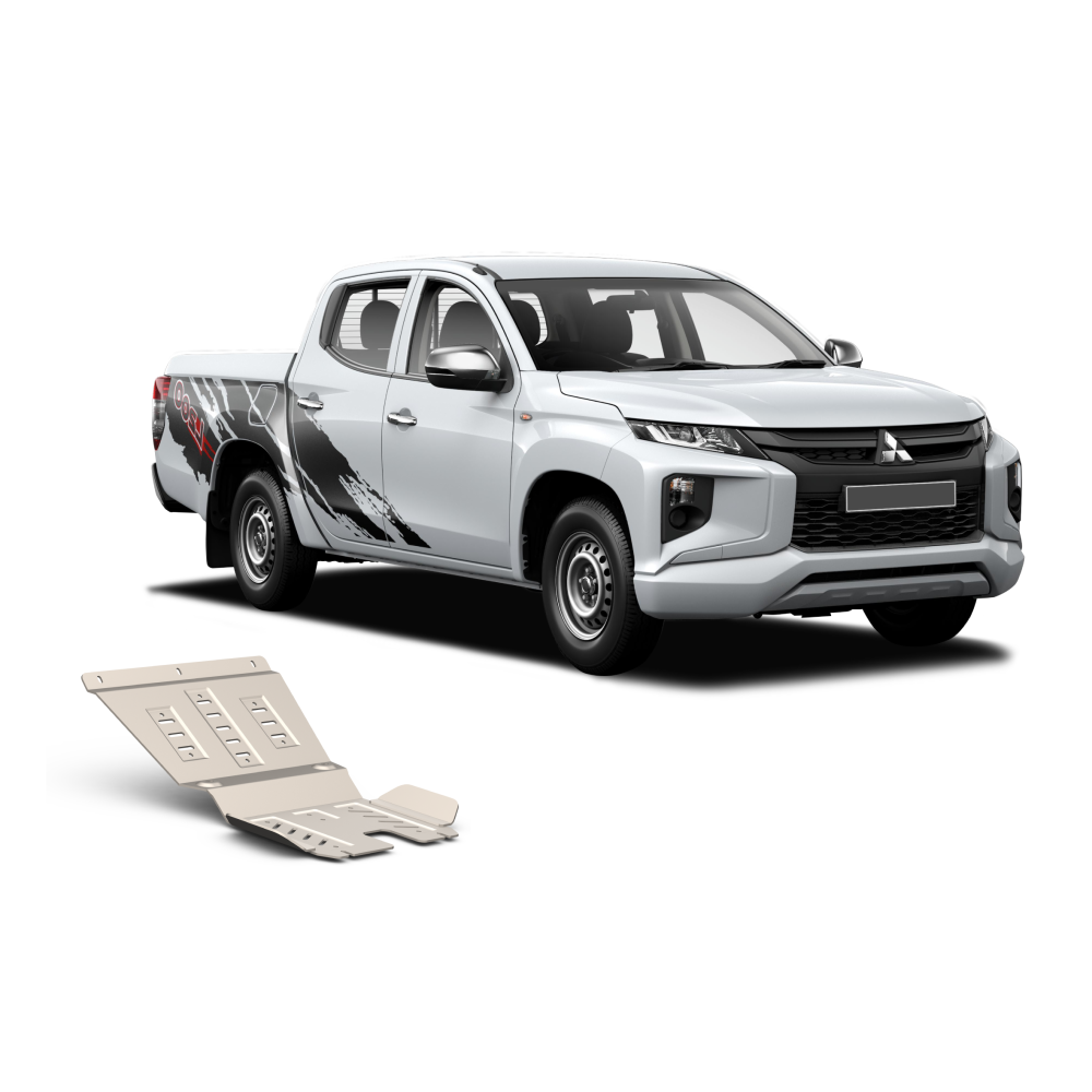 MBI — صاجة حماية ميتسوبيشي L200 المنيوم Skid plate