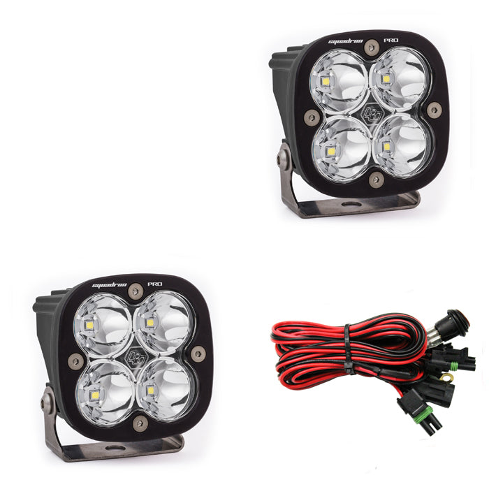 Squadron Pro Black LED Auxiliary Light Pod (Pair) Universal