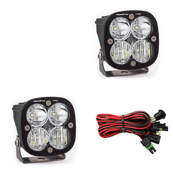 Squadron Pro Black LED Auxiliary Light Pod (Pair) Universal