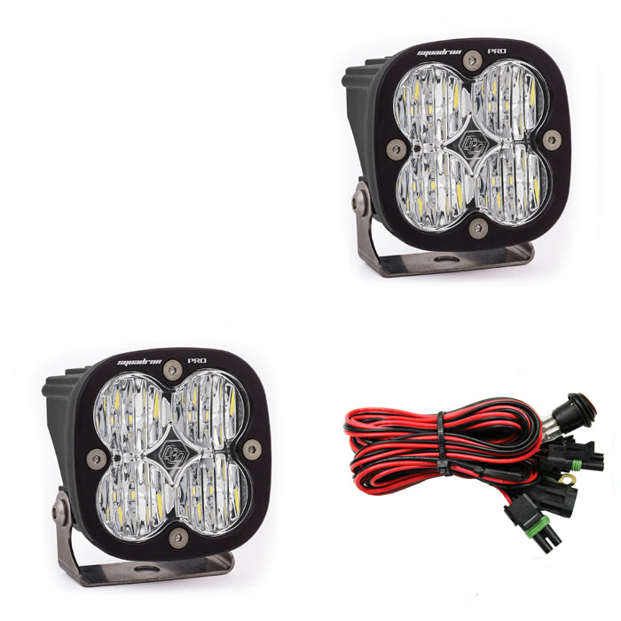 Squadron Pro Black LED Auxiliary Light Pod (Pair) Universal