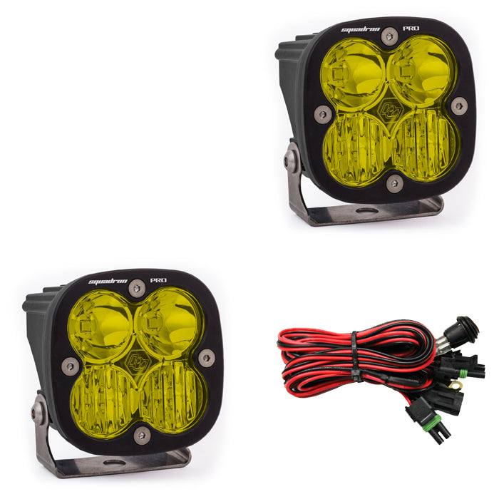Squadron Pro Black LED Auxiliary Light Pod (Pair) Universal