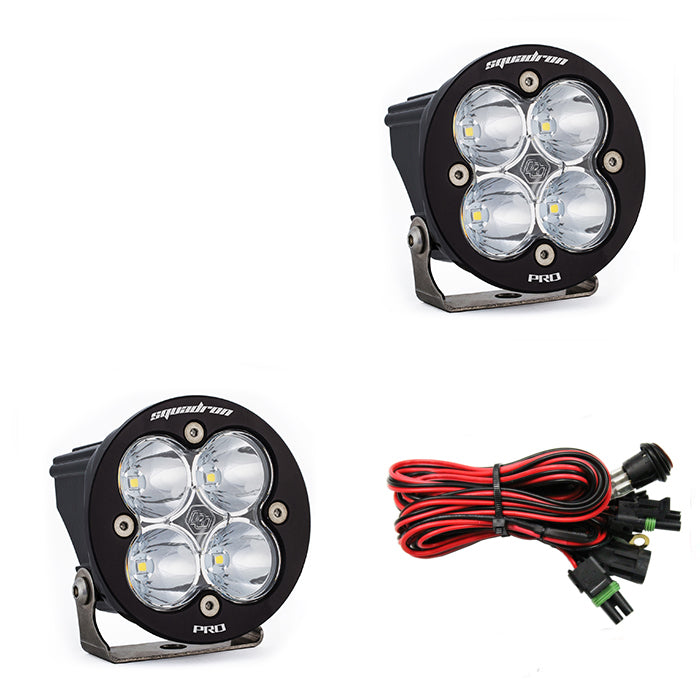 Squadron Pro Black LED Auxiliary Light Pod (Pair) Universal