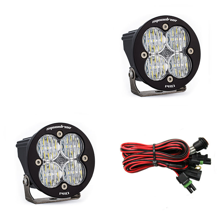 Squadron Pro Black LED Auxiliary Light Pod (Pair) Universal