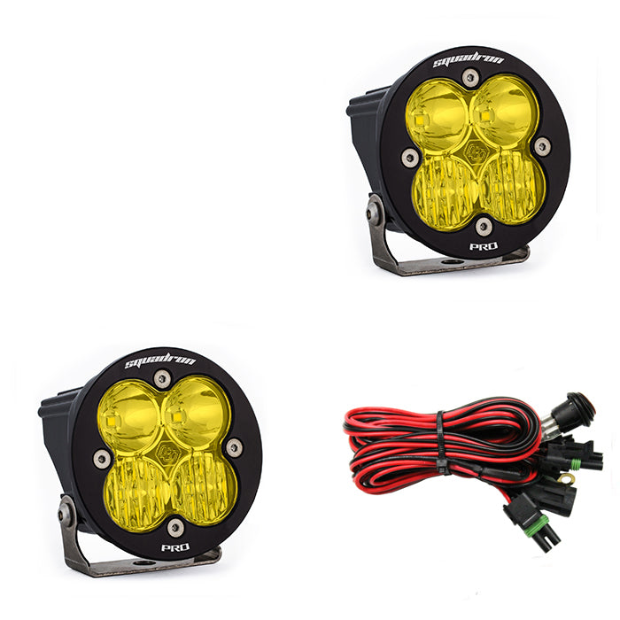 Squadron Pro Black LED Auxiliary Light Pod (Pair) Universal