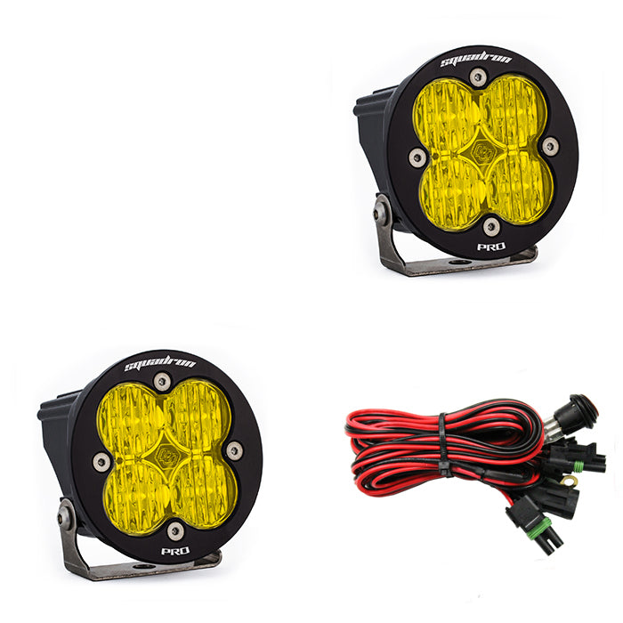 Squadron Pro Black LED Auxiliary Light Pod (Pair) Universal