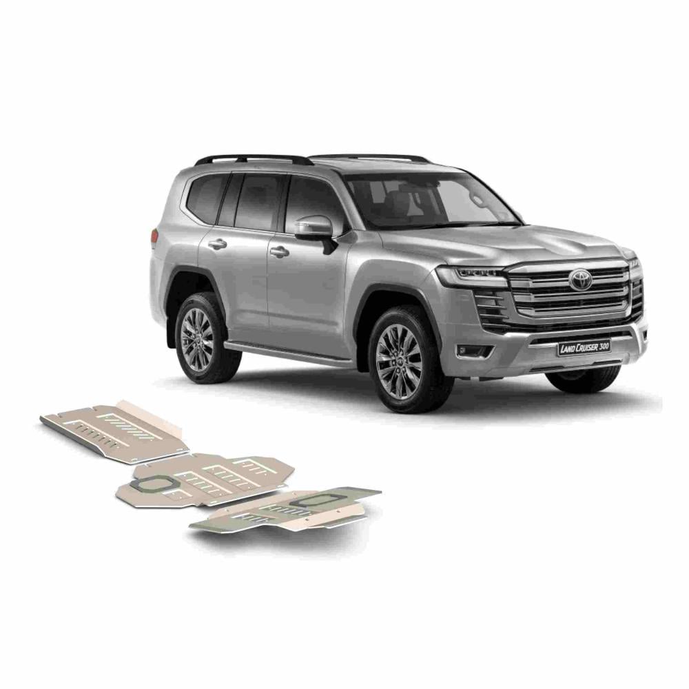 Toyota Land Cruiser LC300 Aluminum Skid Plate
