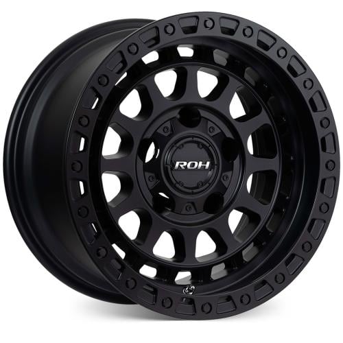 [AST16959MB] ROH ASSAULT Matt Black 16&quot; x 9&quot; + 59 - AST16959MB - Track Correction