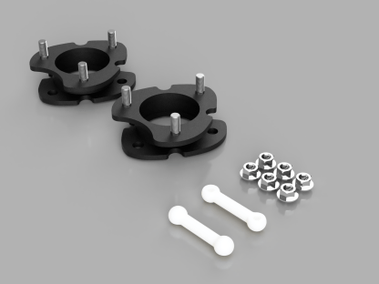 Dodge Ram 1500 19-24 2" Front Leveling Kit For Air Ride Suspension