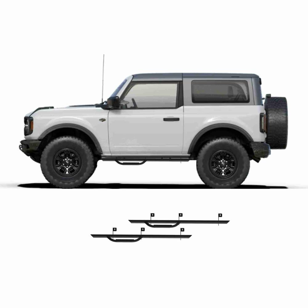 MBI Side Steps for Ford Bronco 2-Door