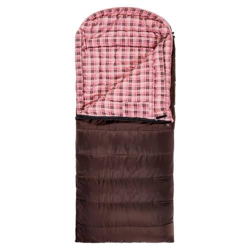 TETON Sports Celsius Regular -18°C/0°F Sleeping Bag (Brown / Right Hand Opening) - 178R