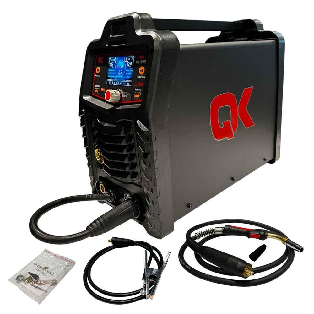 QK MIG Welding Machine Pro 200L with accessories