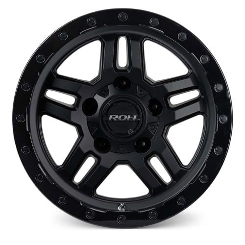 [HAM17901MB] ROH HAMMER MATT BLACK GLOSS LIP 17" x 9" + 12
