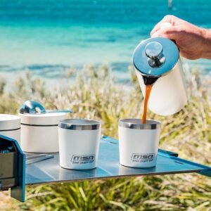 Deluxe Coffee Set - White