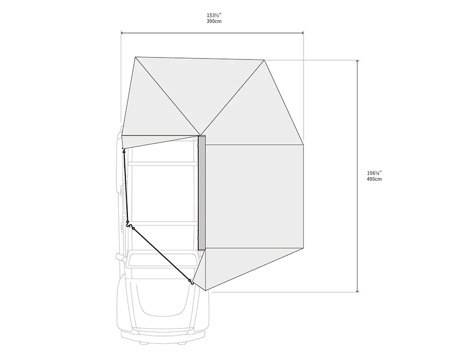 ExoShell 270 Awning (Left Hand Side)