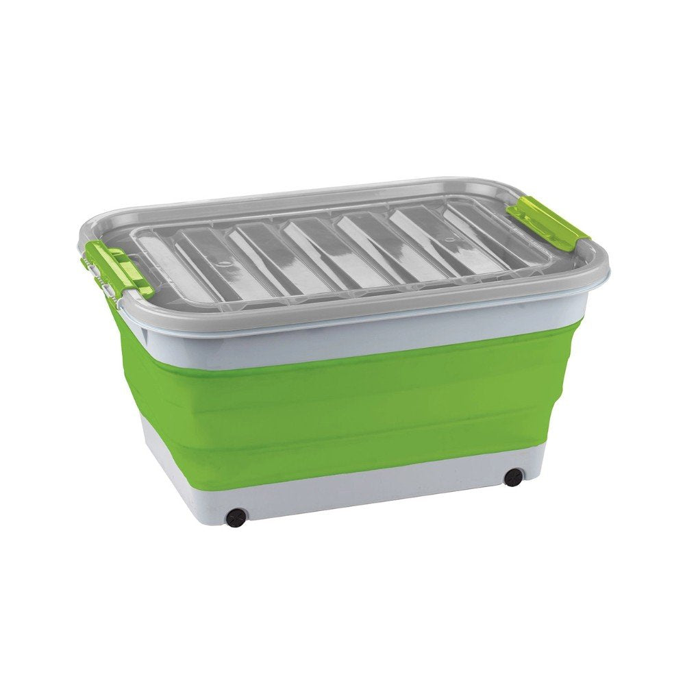 Collapsible Storage Basin with Lid - 45 Liters