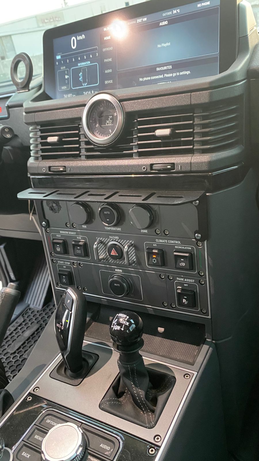 Dashboard mount INEOS Grenadier
