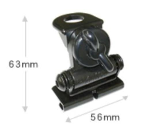 Diamond K-416 3-axis adjustable Trunk Lid / Hatchback Door Mount Antenna Bracket