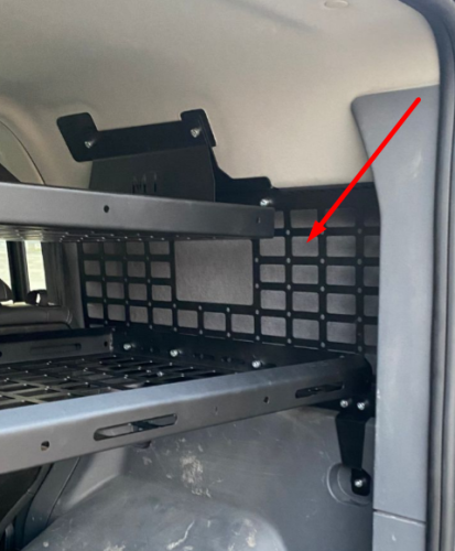 Interior molle INEOS Grenadier