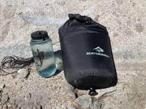 S2S Pocket Shower Black
