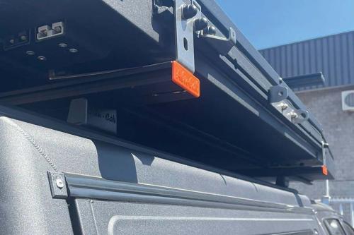 ORANGE LOAD BAR END CAP RHS