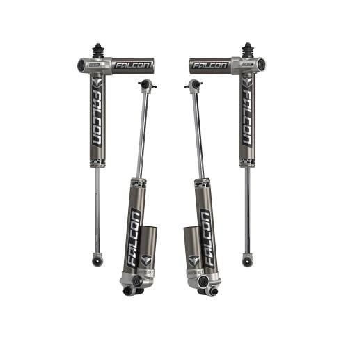 JK 4dr: Falcon SP2 3.1 Piggyback Shock Kit (1.5–2.5” Lift)