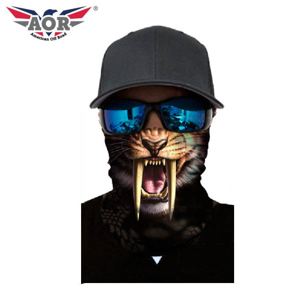 AOR Bandana Face Mask - Saber Tiger