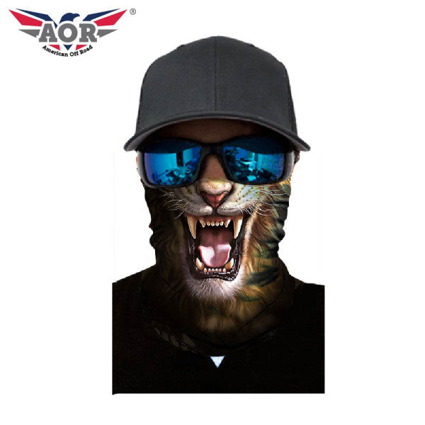 AOR Bandana Face Mask - Fierce Lion