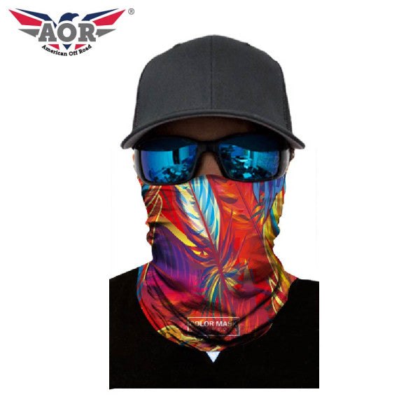 AOR Bandana Face Mask - Feathers & Fire
