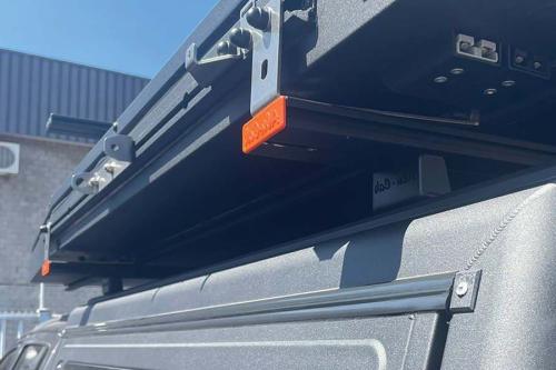 ORANGE LOAD BAR END CAP LHS