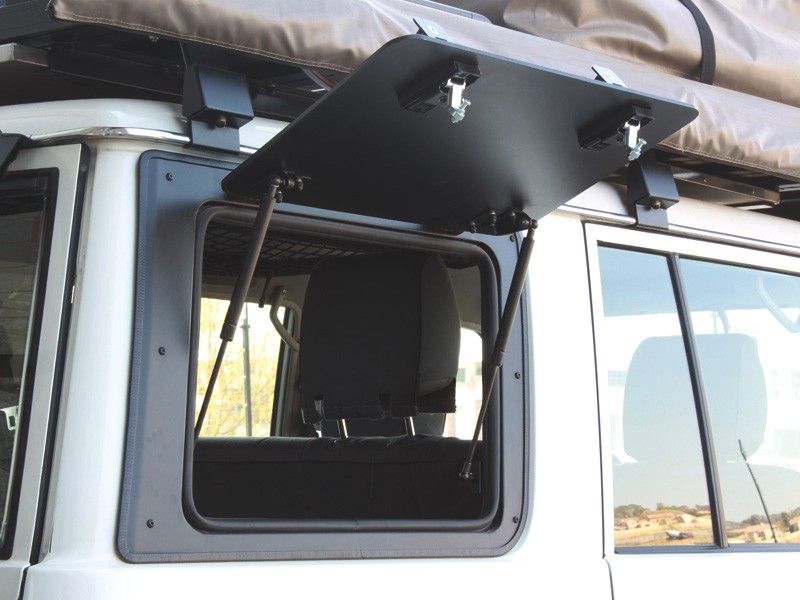 TOYOTA LAND CRUISER 76 GULLWING WINDOW / RIGHT HAND SIDE ALUMINIUM - BY FRONT RUNNER