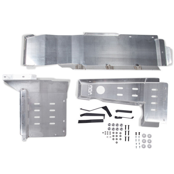 Jeep Wrangler JL 4DR 18-26 Extreme Aluminum Skid Plate Kit
