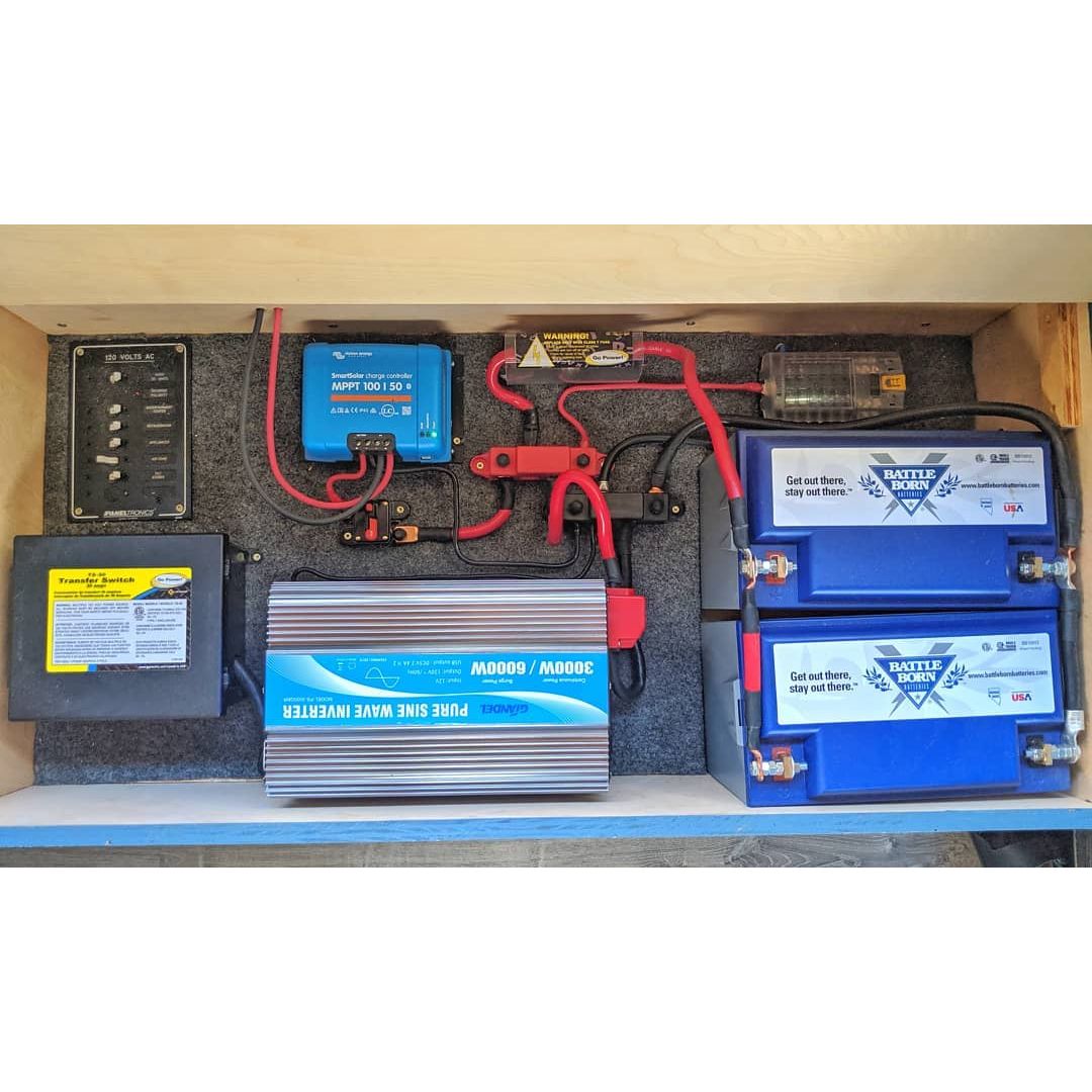 Battle Born 100 Ah 12V LiFePO4 Deep Cycle Battery