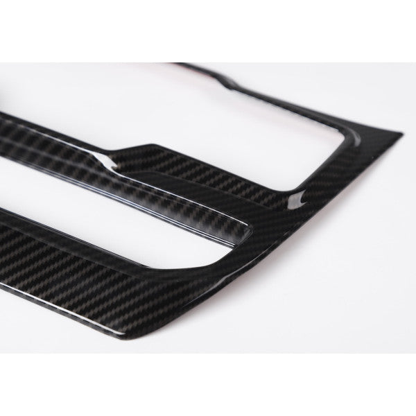 Jeep Wrangler JL 18+ Dashboard Window Control Panel Cover, Carbon Fiber Look