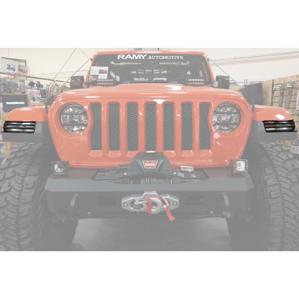 Jeep Wrangler JL 18-20 Fender Light Grill Guard