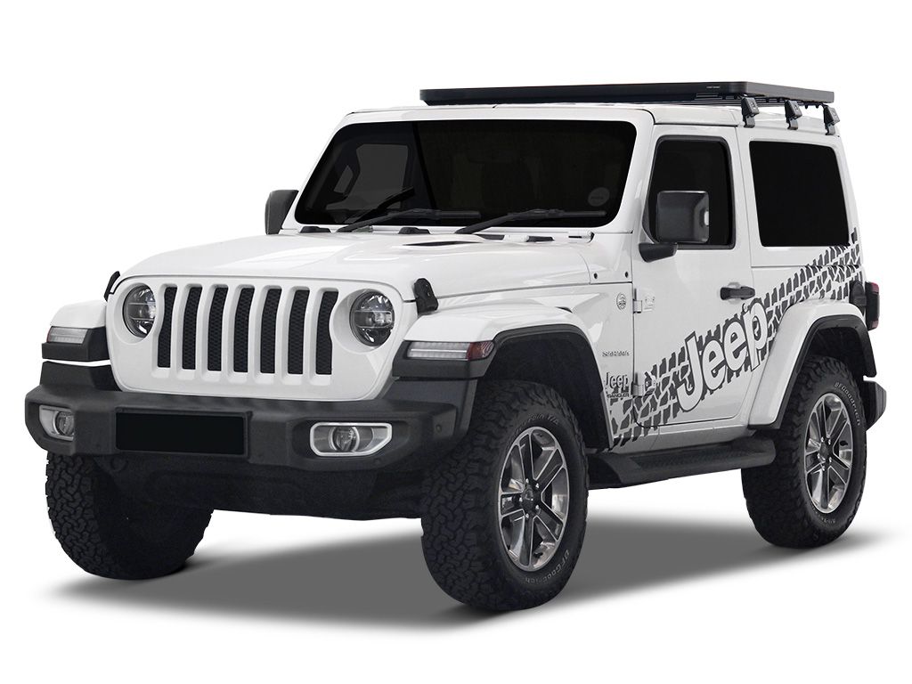 JEEP WRANGLER JL 2 DOOR (2018-CURRENT) SLIMLINE II 1/2 ROOF RACK KIT - BY FRONT RUNNER
