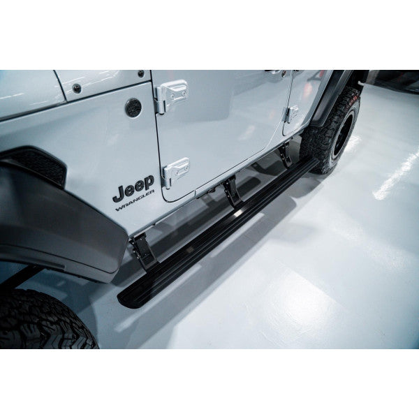 Jeep Wrangler JL 2DR & 4DR 18-26 Power Steps GEN2, Automatic Side Steps