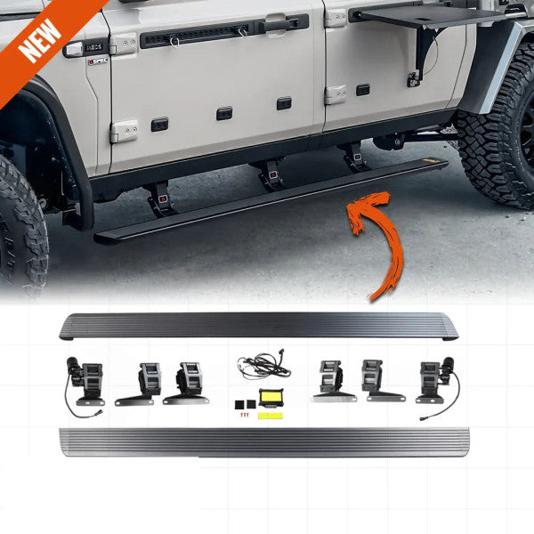 Ineos Grenadier 22-26 Power Steps, Automatic Side Steps
