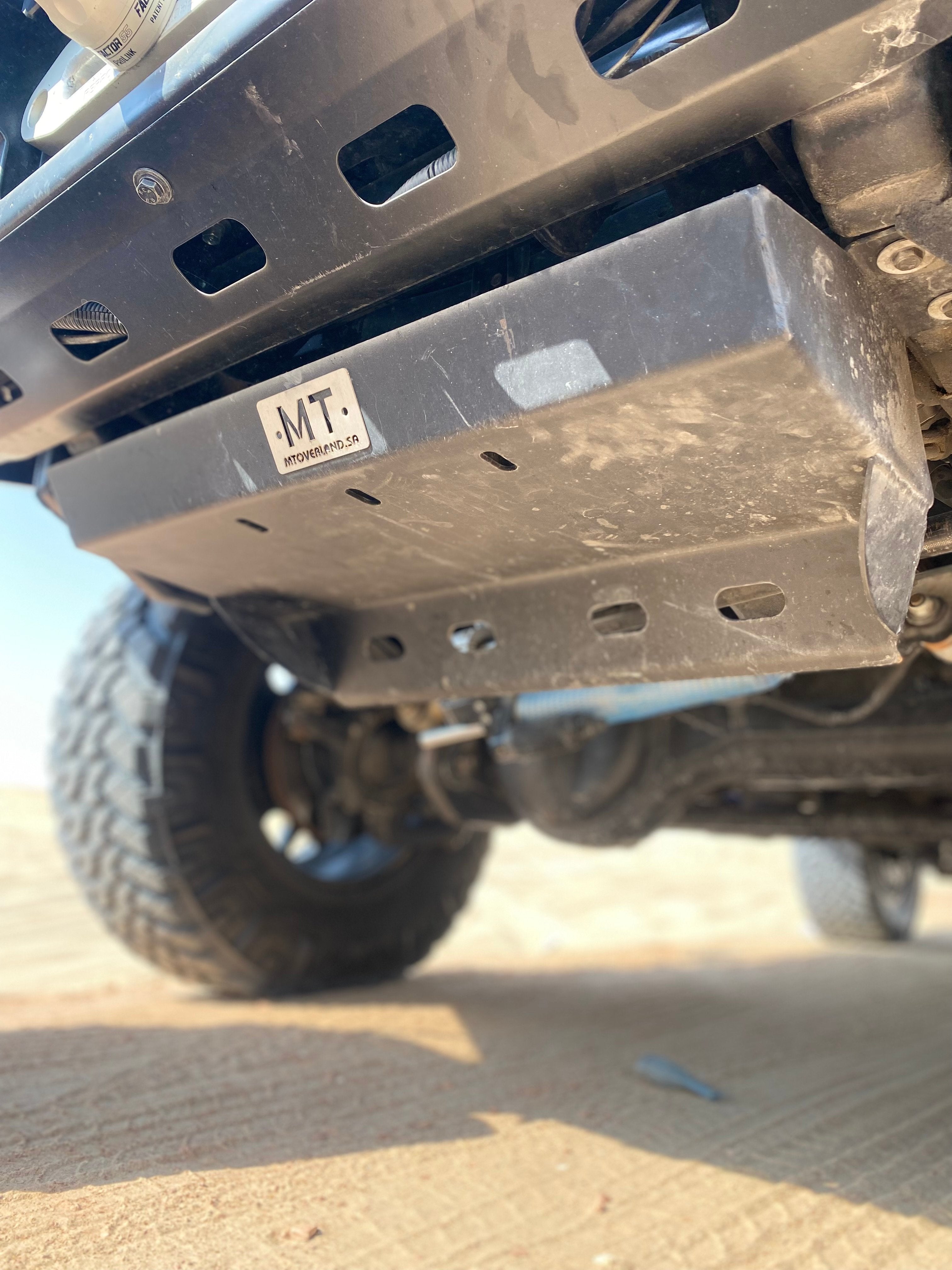 Nissan patrol Y61 radiator skid plate