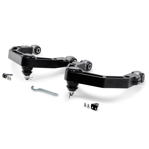 Tank 500 21-26 HD Adjustable Billet Aluminum Front Upper Control Arms, Pair, Red