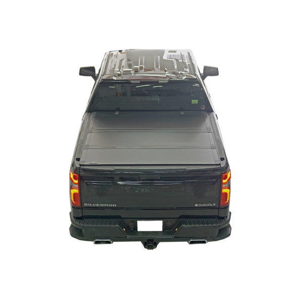 Chevrolet Silverado / GMC Sierra 1500 19-25, 5.8ft, Low Profile Hard Fold Tonneau Cover, Premium Pro