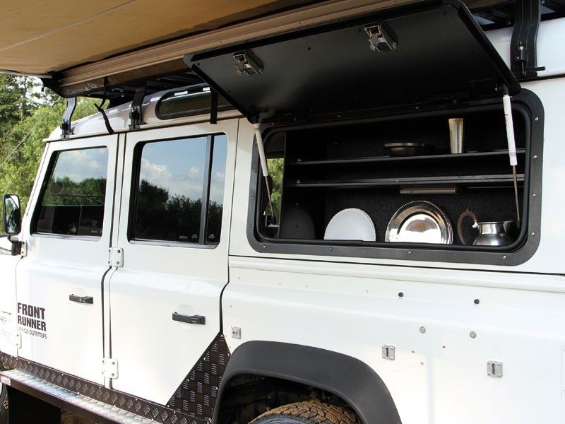 DEFENDER "83-16" GULLWING WINDOW / ALUMINIUM